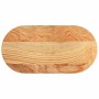 Tablero de mesa ovalado madera maciza de roble 80x40x4 cm by , Table tops - Ref: Foro24-4009073, Price: 74,16 €, Discount: %