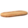 Tablero de mesa ovalado madera maciza de roble 80x40x4 cm by , Table tops - Ref: Foro24-4009073, Price: 74,16 €, Discount: %