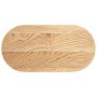 Tablero de mesa ovalado madera maciza de roble 80x40x4 cm by , Table tops - Ref: Foro24-4009065, Price: 67,63 €, Discount: %