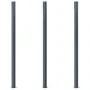 Fence posts 3 units dark gray aluminum 185 cm by vidaXL, fence posts - Ref: Foro24-148987, Price: 224,90 €, Discount: %