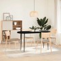 Tablero de mesa ovalado madera maciza de roble 140x60x4 cm by , Table tops - Ref: Foro24-4009084, Price: 164,43 €, Discount: %