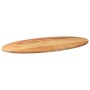 Tablero de mesa ovalado madera maciza de roble 100x50x2 cm by , Table tops - Ref: Foro24-4009046, Price: 67,80 €, Discount: %