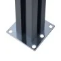Postes de valla 3 unidades aluminio gris oscuro 185 cm de vidaXL, Postes de cerca - Ref: Foro24-148987, Precio: 230,12 €, Des...