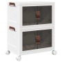 Caja de almacenamiento apilable con ruedas 2 niveles 28 L by , Cargo forklifts - Ref: Foro24-4012367, Price: 49,32 €, Discoun...