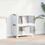Caja de almacenamiento apilable con ruedas 2 niveles 28 L by , Cargo forklifts - Ref: Foro24-4012367, Price: 49,32 €, Discoun...