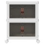 Caja de almacenamiento apilable con ruedas 2 niveles 28 L by , Cargo forklifts - Ref: Foro24-4012367, Price: 49,32 €, Discoun...