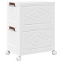 Caja de almacenamiento apilable con ruedas 2 niveles 28 L by , Cargo forklifts - Ref: Foro24-4012367, Price: 49,32 €, Discoun...