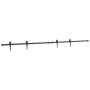 Kit de puerta corredera de armario acero carbono 213 cm von , DIY-Zubehör - Ref: Foro24-4009687, Preis: 39,37 €, Rabatt: %
