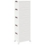 Caja de almacenaje apilable con ruedas 5 niveles 28 L by , Cargo forklifts - Ref: Foro24-4012373, Price: 89,76 €, Discount: %