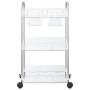 Carro de almacenamiento 3 niveles transparente 37x28x68 cm von , Lastenstapler - Ref: Foro24-4012378, Preis: 31,97 €, Rabatt: %