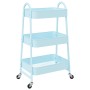 Carrito de almacenaje 3 niveles acero azul 42x41,5x77 cm von , Lastenstapler - Ref: Foro24-4012384, Preis: 35,03 €, Rabatt: %