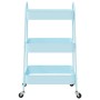 Carrito de almacenaje 3 niveles acero azul 42x41,5x77 cm von , Lastenstapler - Ref: Foro24-4012384, Preis: 35,03 €, Rabatt: %