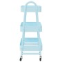 Carrito de almacenaje 3 niveles acero azul 42x41,5x77 cm von , Lastenstapler - Ref: Foro24-4012384, Preis: 35,03 €, Rabatt: %