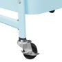 Carrito de almacenaje 3 niveles acero azul 42x41,5x77 cm von , Lastenstapler - Ref: Foro24-4012384, Preis: 35,03 €, Rabatt: %