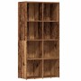 Estantería madera de ingeniería envejecida 66x30x130 cm by , Bookcases and shelves - Ref: Foro24-855778, Price: 82,26 €, Disc...