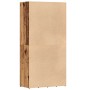 Estantería madera de ingeniería envejecida 66x30x130 cm by , Bookcases and shelves - Ref: Foro24-855778, Price: 82,26 €, Disc...