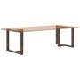 Patas mesa comedor forma T 2uds acero natural 90x35x(72-73)cm de , Patas para mesas - Ref: Foro24-4013067, Precio: 130,60 €, ...