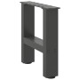 Patas de mesa de centro antracita 2uds acero 40x(30-31) cm von , Tischbeine - Ref: Foro24-4013258, Preis: 55,87 €, Rabatt: %