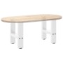 Patas de mesa de centro blanco 2uds acero 30x(30-31) cm von , Tischbeine - Ref: Foro24-4013253, Preis: 48,40 €, Rabatt: %
