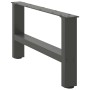 Patas de mesa de centro antracita 2uds acero 70x(30-31) cm von , Tischbeine - Ref: Foro24-4013270, Preis: 67,72 €, Rabatt: %