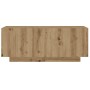 Mesita de noche madera de ingeniería roble artisian 100x35x40cm by , Nightstands - Ref: Foro24-3329174, Price: 95,69 €, Disco...