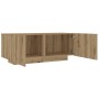 Mesita de noche madera de ingeniería roble artisian 100x35x40cm by , Nightstands - Ref: Foro24-3329174, Price: 95,69 €, Disco...