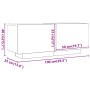 Mesita de noche madera de ingeniería roble artisian 100x35x40cm by , Nightstands - Ref: Foro24-3329174, Price: 95,69 €, Disco...