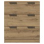 Aparadores 3 uds madera ingeniería roble artisian 60x30x70 cm by , Sideboards - Ref: Foro24-3329226, Price: 229,96 €, Discoun...