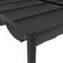 Cenador de jardín con techo retráctil acero antracita 3x3 m de , Carpas y cenadores - Ref: Foro24-4003962, Precio: 385,99 €, ...