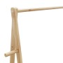 Perchero con estantes y ruedas 132x45,5x155,5 cm bambú von , Kommoden-Organizer und Bar-Kleiderbügel - Ref: Foro24-4008911, P...