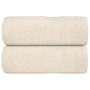 Toallas 2 uds 100% algodón crema 30x30 cm 360 gsm by , Towels - Ref: Foro24-136992, Price: 11,79 €, Discount: %