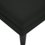 Tumbona con almohada y reposabrazo derecho terciopelo negro by , Daybeds - Ref: Foro24-4009812, Price: 96,65 €, Discount: %