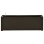 Flower bed with automatic irrigation system mocha 100x43x33 cm by vidaXL, Pots and planters - Ref: Foro24-313960, Price: 128,...