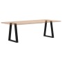Patas para mesa de centro en forma de V 2 uds acero negro by , Table legs - Ref: Foro24-4012564, Price: 75,84 €, Discount: %
