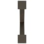 Patas para mesa comedor forma X 2uds acero natural 70x(72-73)cm de , Patas para mesas - Ref: Foro24-4012979, Precio: 111,31 €...