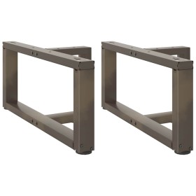 Patas de mesa centro forma T 2uds acero natural 70x25x(30-31)cm von , Tischbeine - Ref: Foro24-4013019, Preis: 87,08 €, Rabat...
