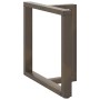 Patas mesa comedor forma T 2uds acero natural 70x35x(72-73)cm de , Patas para mesas - Ref: Foro24-4013059, Precio: 133,37 €, ...