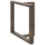 Patas mesa comedor forma T 2uds acero natural 100x35x(72-73) cm de , Patas para mesas - Ref: Foro24-4013071, Precio: 143,01 €...