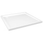 Quadratische Duschwanne aus weißem ABS, 80 x 80 cm von vidaXL, Duschwannen - Ref: Foro24-148907, Preis: 95,20 €, Rabatt: %