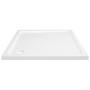 Quadratische Duschwanne aus weißem ABS, 80 x 80 cm von vidaXL, Duschwannen - Ref: Foro24-148907, Preis: 95,20 €, Rabatt: %