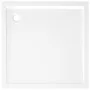 Quadratische Duschwanne aus weißem ABS, 80 x 80 cm von vidaXL, Duschwannen - Ref: Foro24-148907, Preis: 100,32 €, Rabatt: %