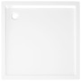 Quadratische Duschwanne aus weißem ABS, 80 x 80 cm von vidaXL, Duschwannen - Ref: Foro24-148907, Preis: 95,20 €, Rabatt: %