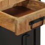 Mesitas de noche 2 piezas madera maciza rugosa mango by , Nightstands - Ref: Foro24-4013560, Price: 224,47 €, Discount: %