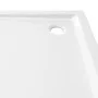 Quadratische Duschwanne aus weißem ABS, 80 x 80 cm von vidaXL, Duschwannen - Ref: Foro24-148907, Preis: 100,32 €, Rabatt: %