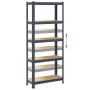 Estante de almacenaje 5 niveles acero y contrachapada antracita von , Industrieregale - Ref: Foro24-4016942, Preis: 45,90 €, ...