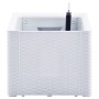 Flowerbed with automatic irrigation system white 100x43x33 cm by vidaXL, Pots and planters - Ref: Foro24-313959, Price: 123,9...