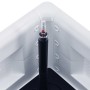 Flowerbed with automatic irrigation system white 100x43x33 cm by vidaXL, Pots and planters - Ref: Foro24-313959, Price: 123,9...