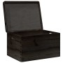Caja de madera con tapa y asas madera maciza pino 40x30x23 cm von , Aufbewahrungskörbe - Ref: Foro24-4017398, Preis: 47,29 €,...