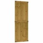 Puerta de granero CORONA madera maciza pino 80x210 cm von , Türen - Ref: Foro24-4103416, Preis: 194,93 €, Rabatt: %