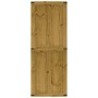 Puerta de granero CORONA madera maciza pino 80x210 cm von , Türen - Ref: Foro24-4103416, Preis: 194,93 €, Rabatt: %
